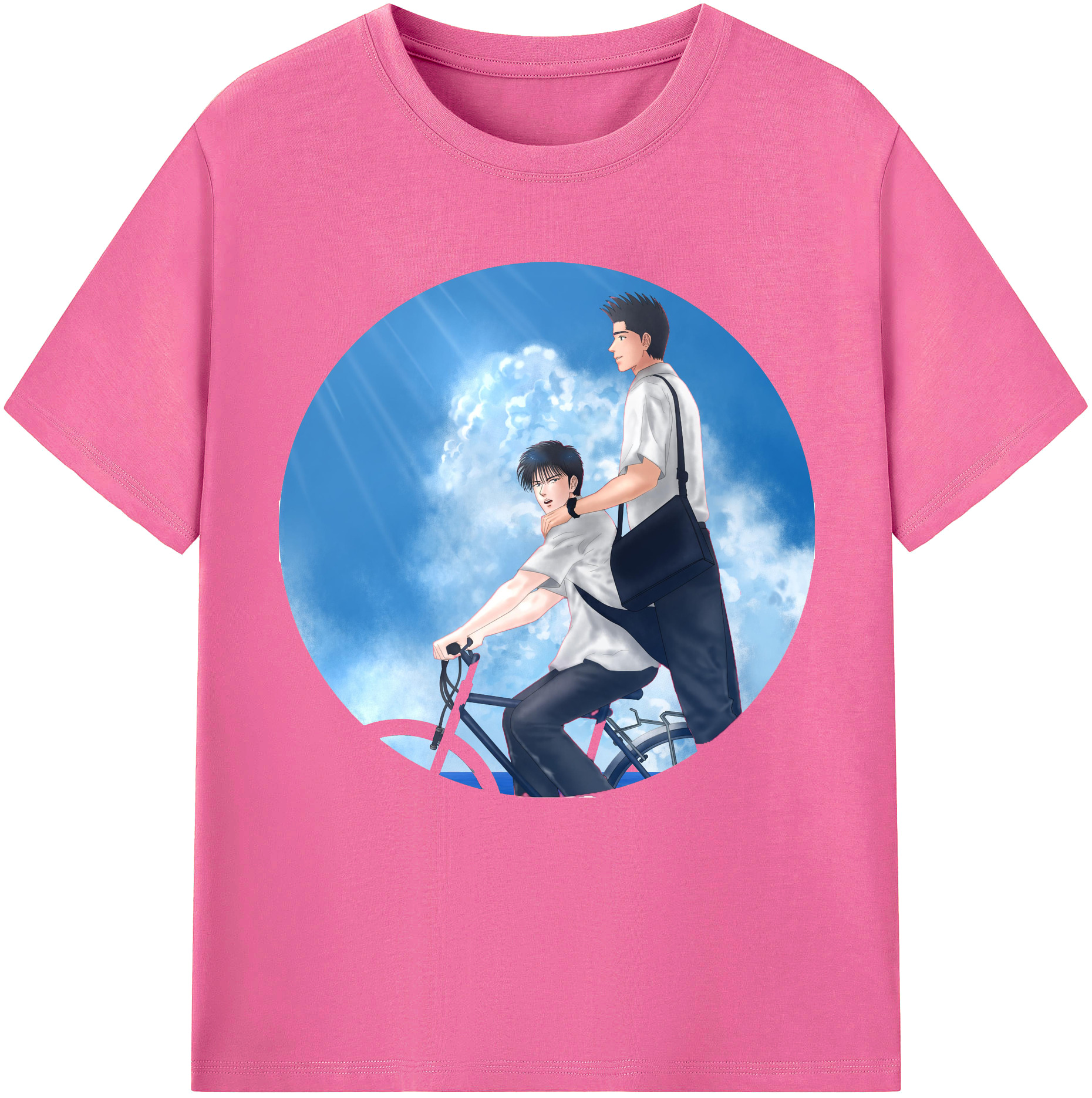 （画像用） SLAM DUNK／スラムダンク レディースカジュアルプリントTシャツ（綿100％）